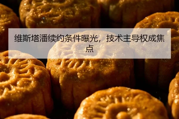 维斯塔潘续约条件曝光，技术主导权成焦点